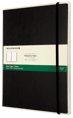 Moleskine: Paper tablet tvrdý čistý černý XL 01