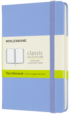 Moleskine: Zápisník tvrdý čistý sv. modrý S