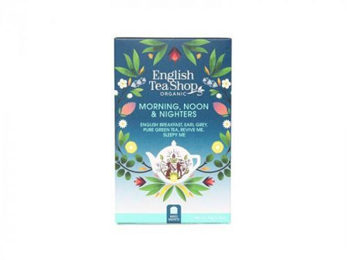 English Tea Shop ETS20 Sáčků MIX Ranní, polední a noční, BIO