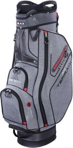 Big Max Terra X Cart Bag Storm Silver /Red