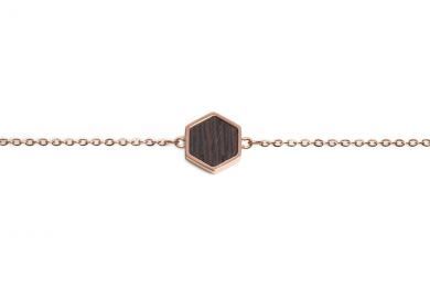 Rose Hexagon Bracelet XS/S 14-18 cm