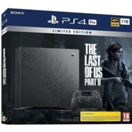 Herní konzole Sony PlayStation 4 Pro 1 TB + The Last of Us: Part II - černá