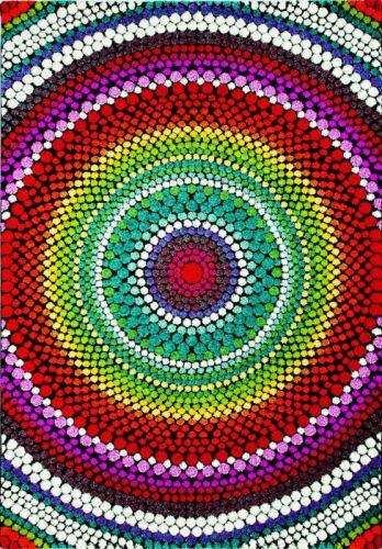 Medipa (Merinos) koberce Kusový koberec Relief 22844-110 Multicolor - 80x150 cm Vícebarevná