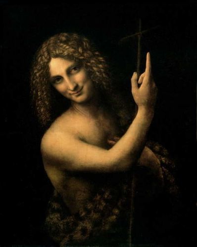 Leonardo da Vinci Obraz, Reprodukce - St. John the Baptist, 1513-16, Leonardo da Vinci