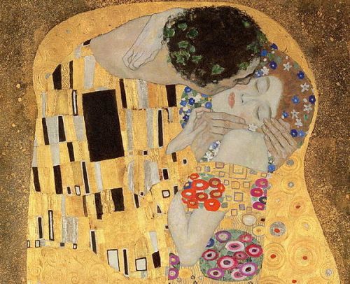 Gustav Klimt Obraz, Reprodukce - The Kiss, 1907-08 (oil on canvas), Gustav Klimt