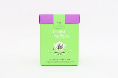 English Tea Shop Zelený čaj jasmín sypaný, bio 80 g