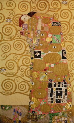 Gustav Klimt Obraz, Reprodukce - Fulfilment (Stoclet Frieze) c.1905-09 (tempera, w/c), Gustav Klimt