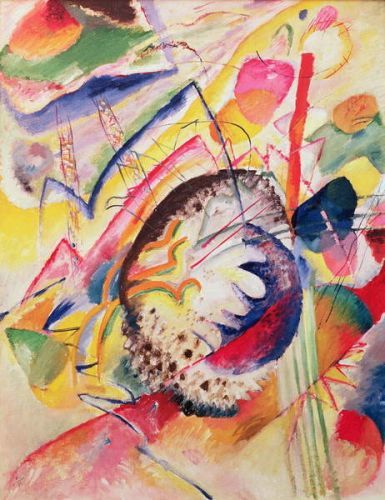 Wassily Kandinsky Obraz, Reprodukce - Large Study, 1914, Wassily Kandinsky
