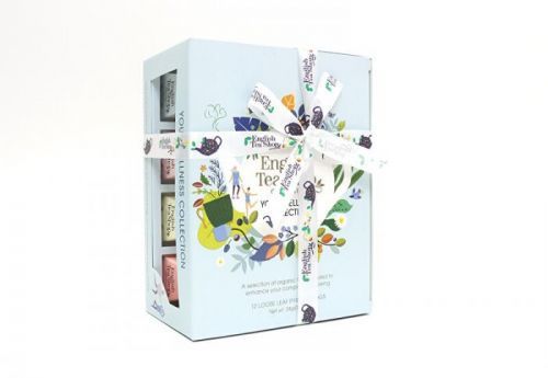 English Tea Shop 12 pyramidek sypaných čajů Wellness, bio
