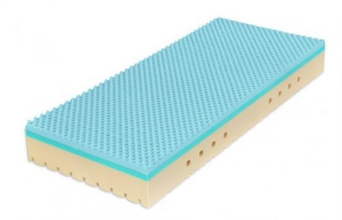 Tropico SUPER FOX BLUE 20 cm - antibakteriální matrace, vhodná i pro seniory 220 x 220 cm