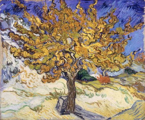 Vincent van Gogh Obraz, Reprodukce - Mulberry Tree, 1889, Vincent van Gogh