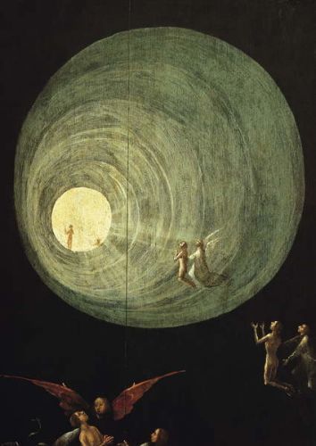 Hieronymus Bosch Obraz, Reprodukce - The Ascent of the Blessed, detail from a panel of an alterpiece thought to be of the Last Judgement, Hieronymus Bosch