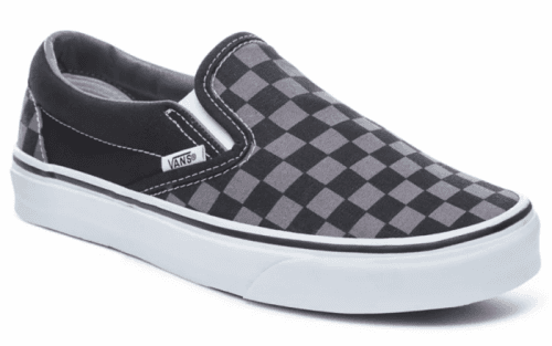 Boty Vans Classic Slip-On black/pewter checkerboard 38
