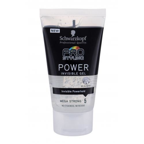 Schwarzkopf Taft Power Invisible 150 ml gel pro extra silnou fixaci vlasů pro muže