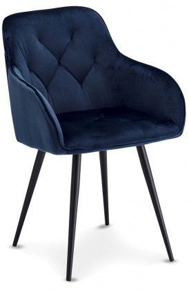 Jídelní židle jídelní židle fergo modrá, černá