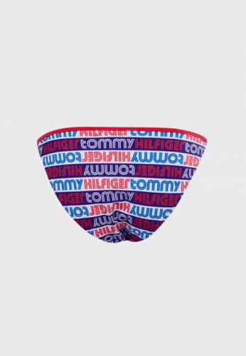 Spodní díl dámských plavek UW0UW02143-0G2 vícebarevná - Tommy Hilfiger - M - vícebarevná