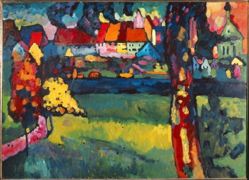 Wassily Kandinsky Obraz, Reprodukce - Murnau, 1909, Wassily Kandinsky
