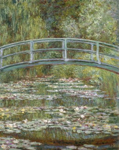 Monet, Claude Obraz, Reprodukce - The Water-Lily Pond, 1899, Monet, Claude