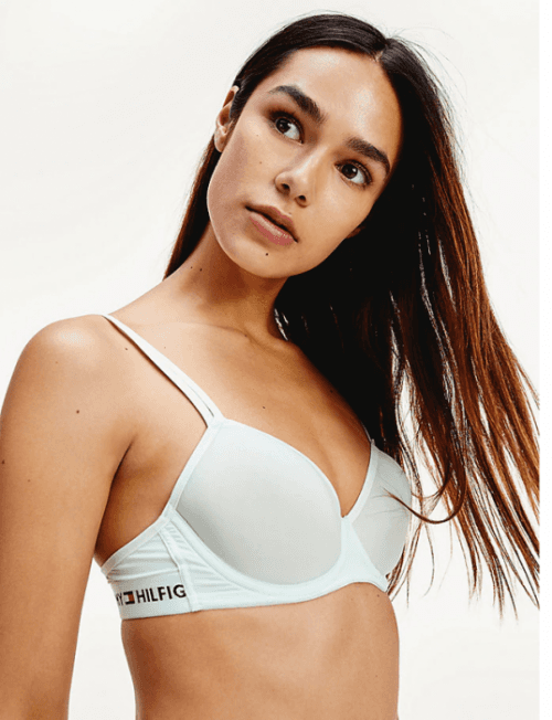 Podprsenka s kosticí UW0UW01822-CF0 zelená - Tommy Hilfiger - 70B - zelená