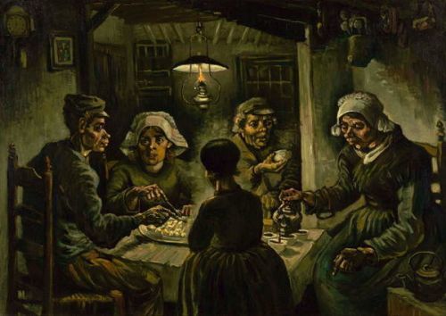 Vincent van Gogh Obraz, Reprodukce - The Potato Eaters, 1885, Vincent van Gogh