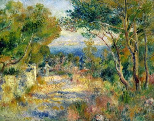 Pierre Auguste Renoir Obraz, Reprodukce - L'Estaque, 1882, Pierre Auguste Renoir