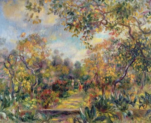 Pierre Auguste Renoir Obraz, Reprodukce - Landscape at Beaulieu, c.1893, Pierre Auguste Renoir