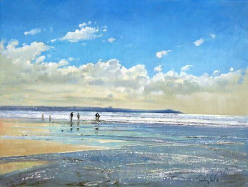 Timothy Easton Obraz, Reprodukce - Paddling at the Edge, Timothy Easton