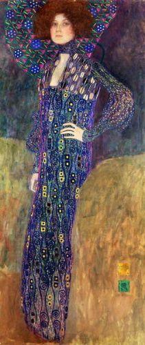 Gustav Klimt Obraz, Reprodukce - Emilie Floege, 1902, Gustav Klimt