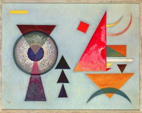 Wassily Kandinsky Obraz, Reprodukce - Weiches Hart (Soft Hard) 1927, Wassily Kandinsky