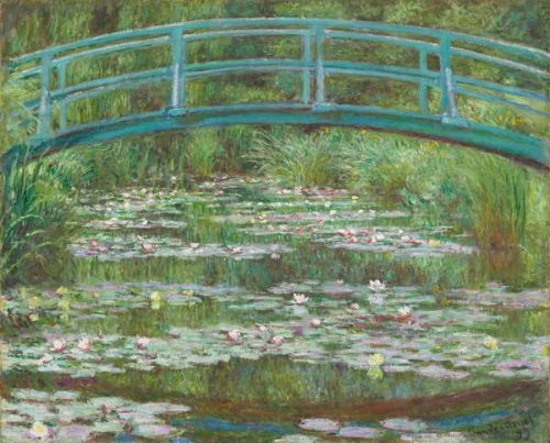 Claude Monet Obraz, Reprodukce - The Japanese Footbridge, 1899, Claude Monet