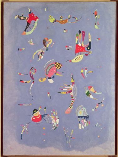 Wassily Kandinsky Obraz, Reprodukce - Sky Blue, 1940, Wassily Kandinsky