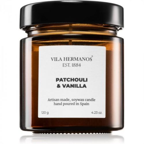 Vila Hermanos Apothecary Patchouli & Vanilla vonná svíčka 120 g