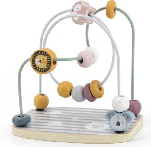 Viga Dřevěný labyrint se zvířátky