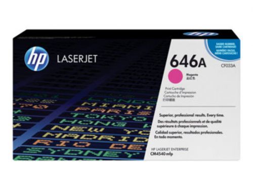Toner HP CF033A purpurový (12500str./5%), CF033A