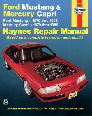 Ford Mustang and Mercury Capri, 1979-1993 (Haynes John)(Paperback)