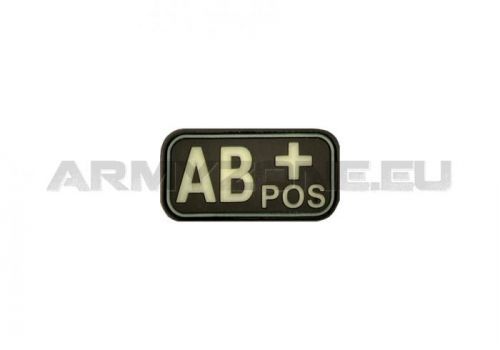 Gumová nášivka Jackets to Go krev AB POS - svítící