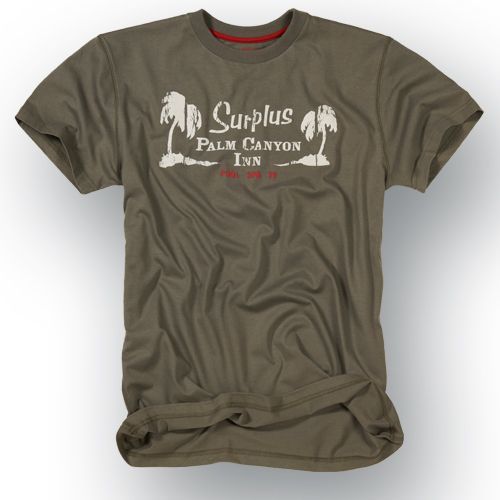 Tričko Surplus Palm - antracitové, S