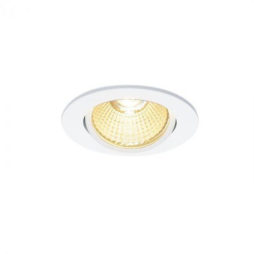 BIG WHITE NEW TRIA kulaté LED vnitřní svítidlo k zabudování do stropu, bílá, 1800-3000K 7,2W 1001989