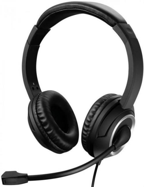 Sandberg PC sluchátka MiniJack Chat Headset s mikrofonem, černá (126-15)