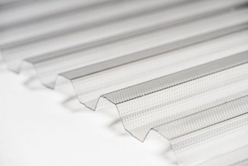 Trapézová deska TOPLIGHT T 76/18 MICRO čirá 1,06×4 m