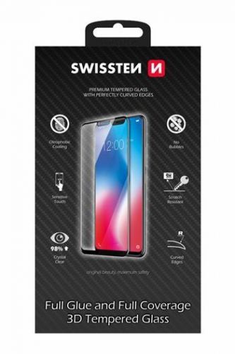 Tvrzené sklo Swissten Ultra Durable 3D Full Glue pro Huawei Y5p