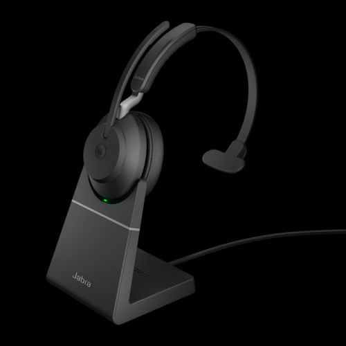 Jabra Evolve2 65, Link380a MS Mono Stand Black