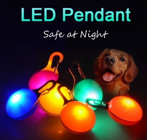 Svíticí přívěšek nejen pro pejsky - barva modrá