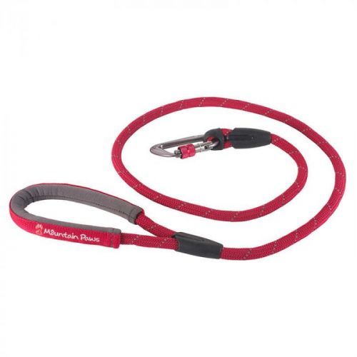 Mountain Paws Rope Dog Lead 11mm red 130 cm