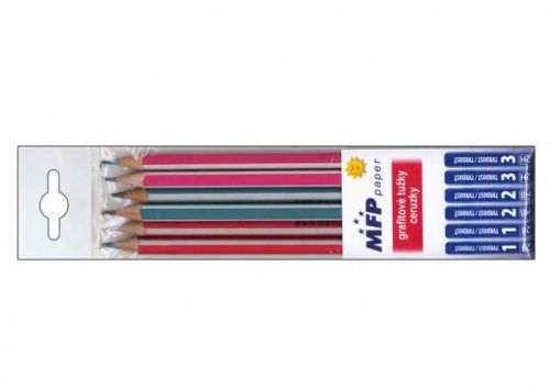 Tužka MFP č.1,2,3 set 6ks mix