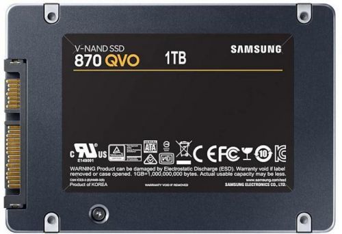 SAMSUNG SSD 1TB Samsung 870 QVO SATA III (MZ-77Q1T0BW)