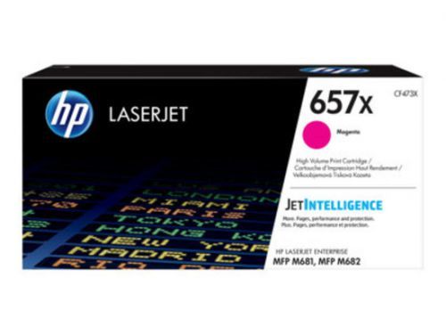 HP 657X High Yield Magenta Original LaserJet Toner Cartridge (CF473X), CF473X