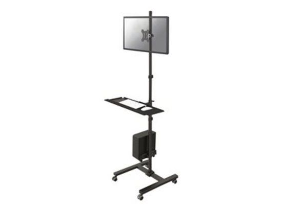 NewStar Mobile Workplace Floor Stand (monitor, keyboard/mouse & PC), FPMA-MOBILE1700
