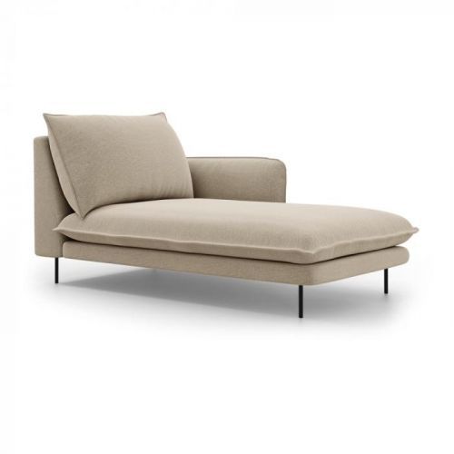 Béžová lenoška Cosmopolitan Design Vienna, pravý roh