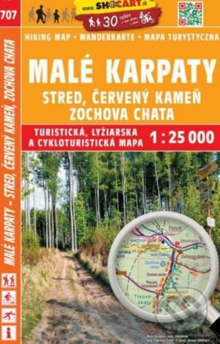 Malé Karpaty, Stred, Červený Kameň 1:25 000 - SHOCart